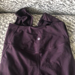 Lululemon purple tights